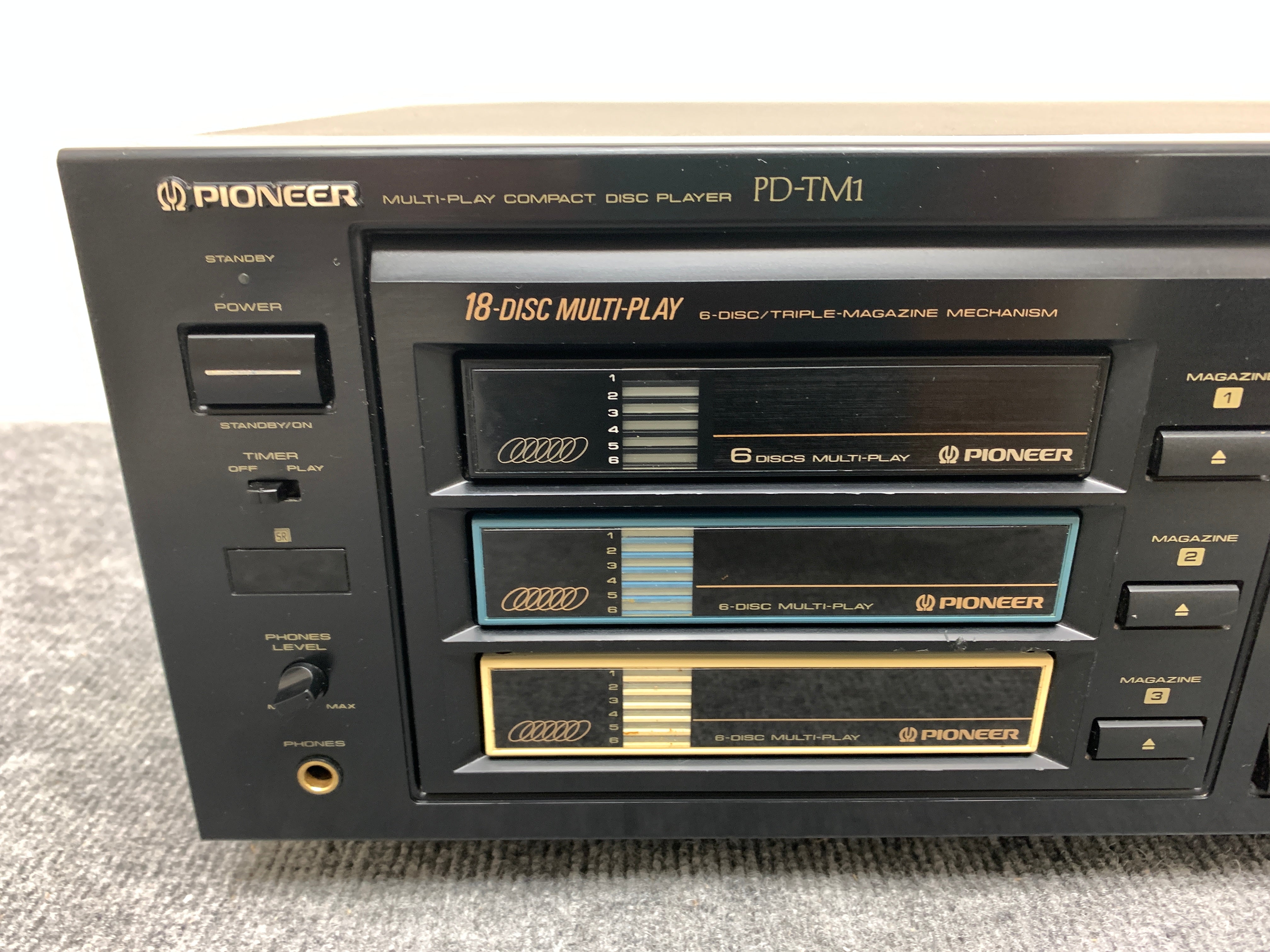 Pioneer PD-TM1 CD Changer - 18 Discs – The Turntable Store