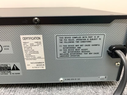 Sony RDC-W500C Cd Changer and CD Recorder - New Belts