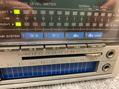 Teac V500X Single Cassette Deck - DBX