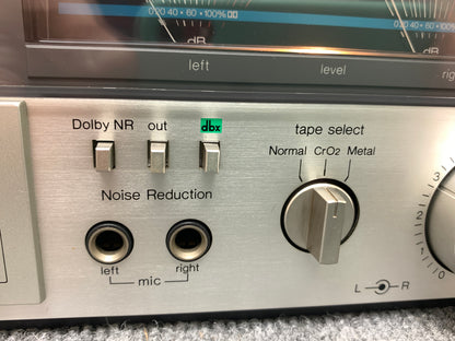 Technics M227X Single Cassette Deck