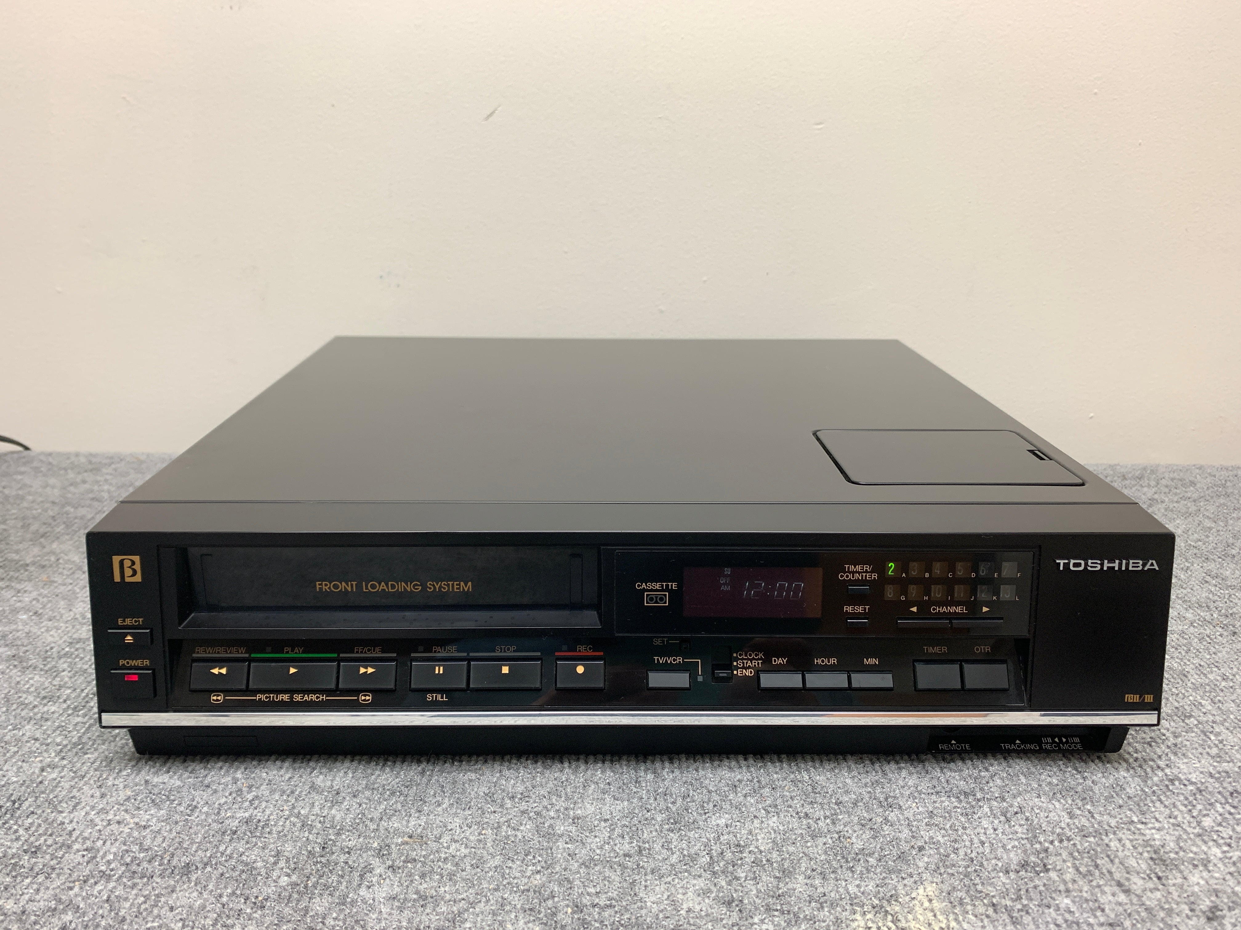 Toshiba V-M410 Betamax Video Cassette Recorder – The Toshiba V-M410 Betamax Video Cassette Recorder – The