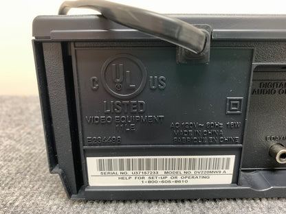 Magnavox DV220MW9 VHS & DVD Combo Player