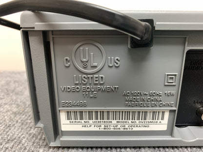 Magnavox DV225MG9 Hi-Fi VHS and DVD Combo