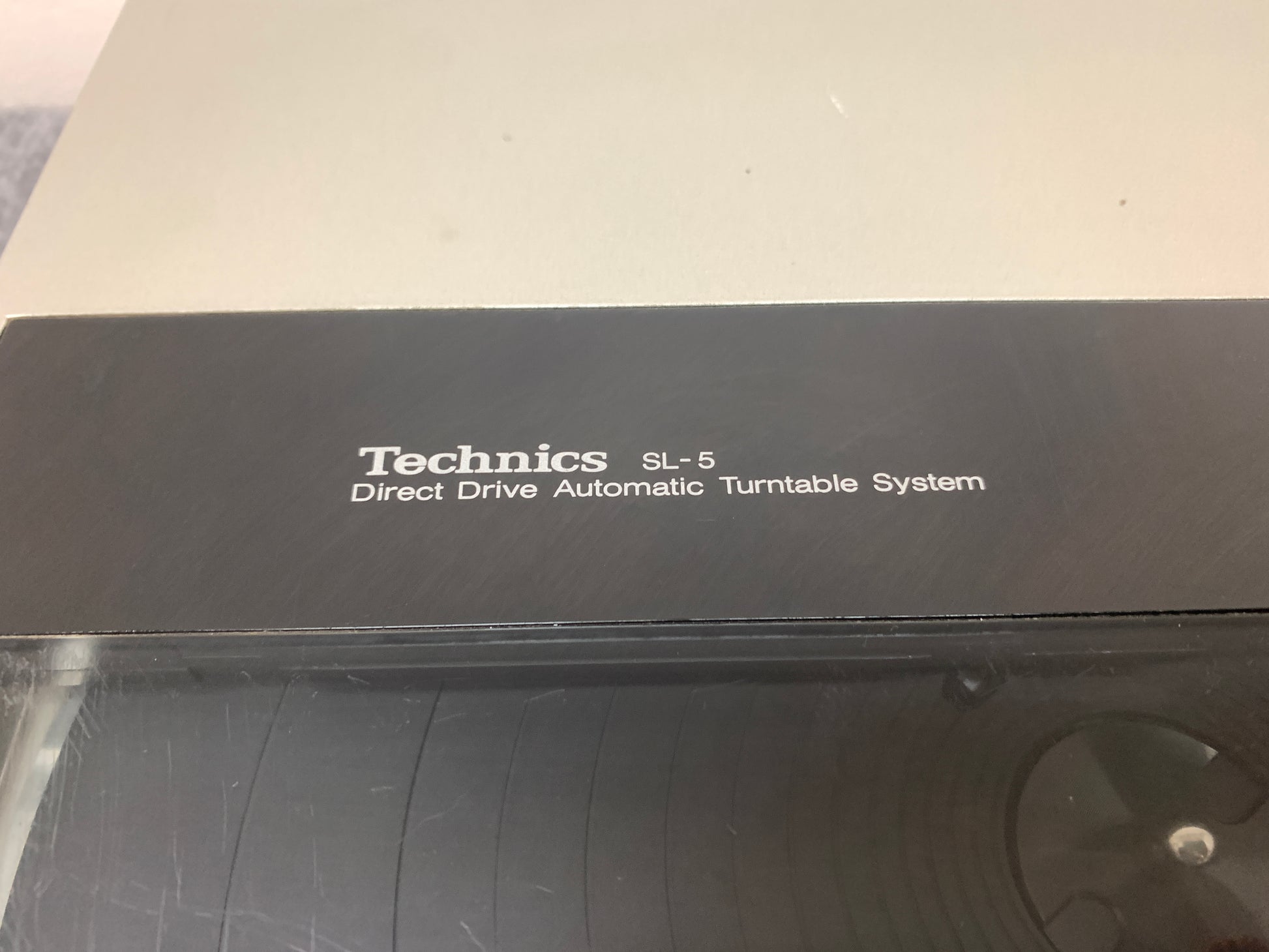 Repairing a Technics SL-D1 TT turntable Repairing a Technics SL-D1 TT turntable
