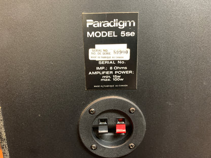 Paradigm 5se Speakers