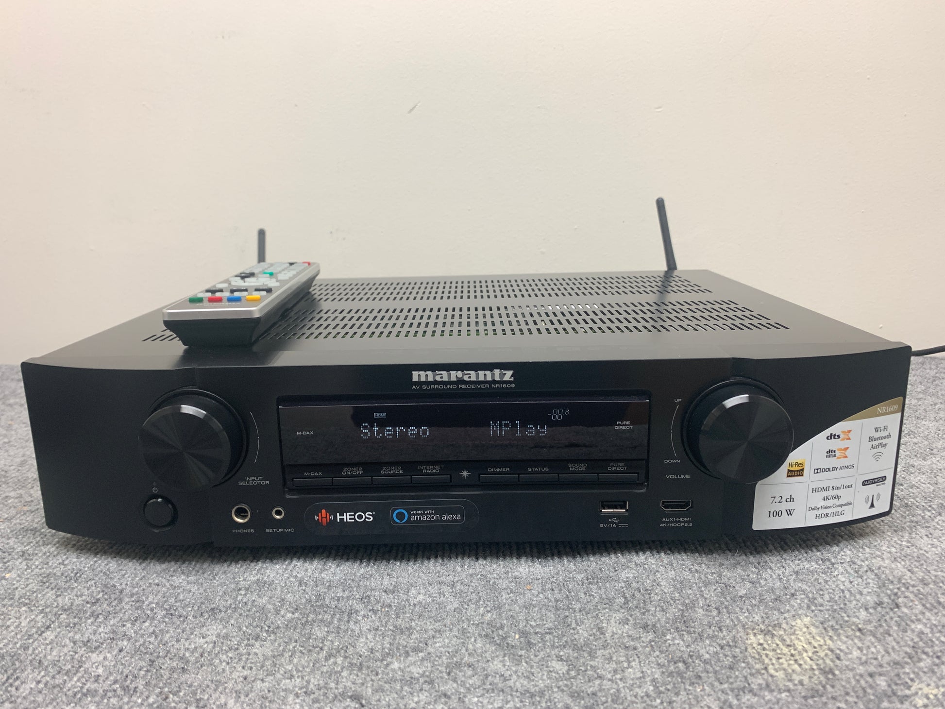 Marantz NR1609 Stereo Receiver Remote – The Turntable Store