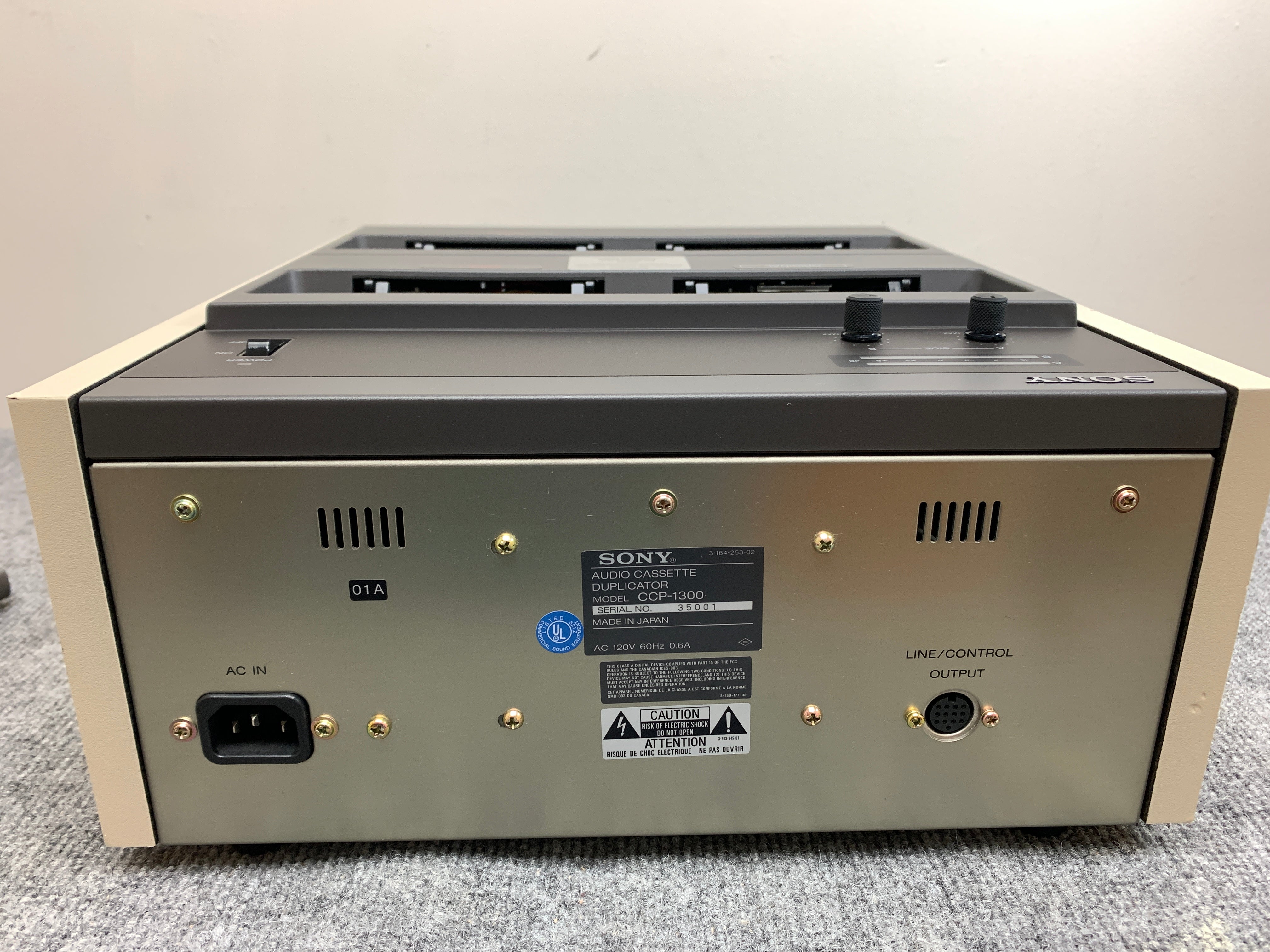 Sony CCP-1300 * Cassette Tape Duplicator * 16x Speed – The