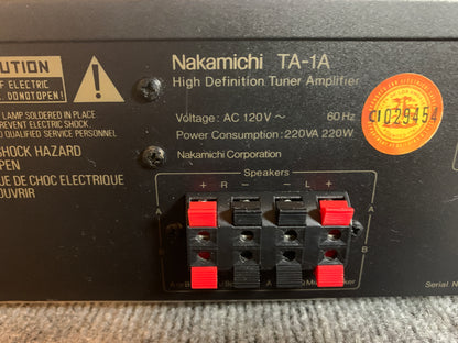 Nakamichi TA-1A High Definition Stereo Receiver