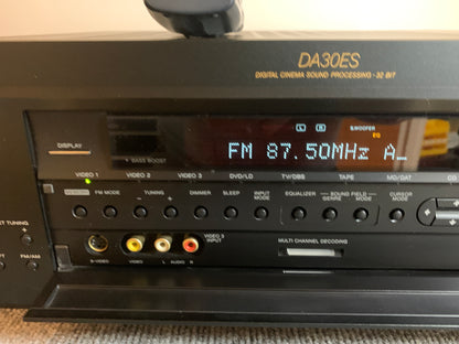Sony STR-DA30ES  Audio Video Receiver (1998) * Remote Control