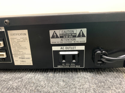 Sony CDP-520ES Single CD Player * 1985 *