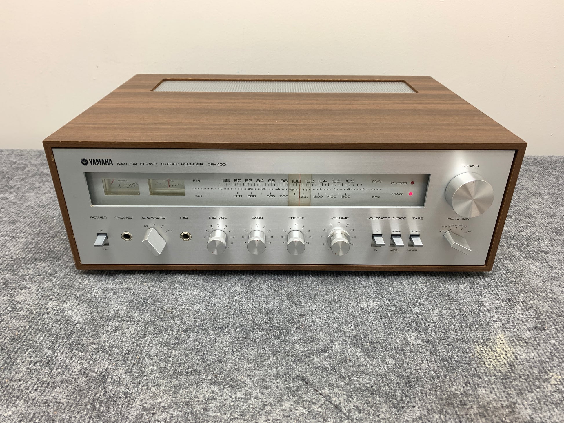Yamaha CR-440 Is A Popular Vintage Stereo Receiver From The Late 1970s Known For Yamaha CR-440 Is A Popular Vintage Stereo Receiver From The Late 1970s Known For