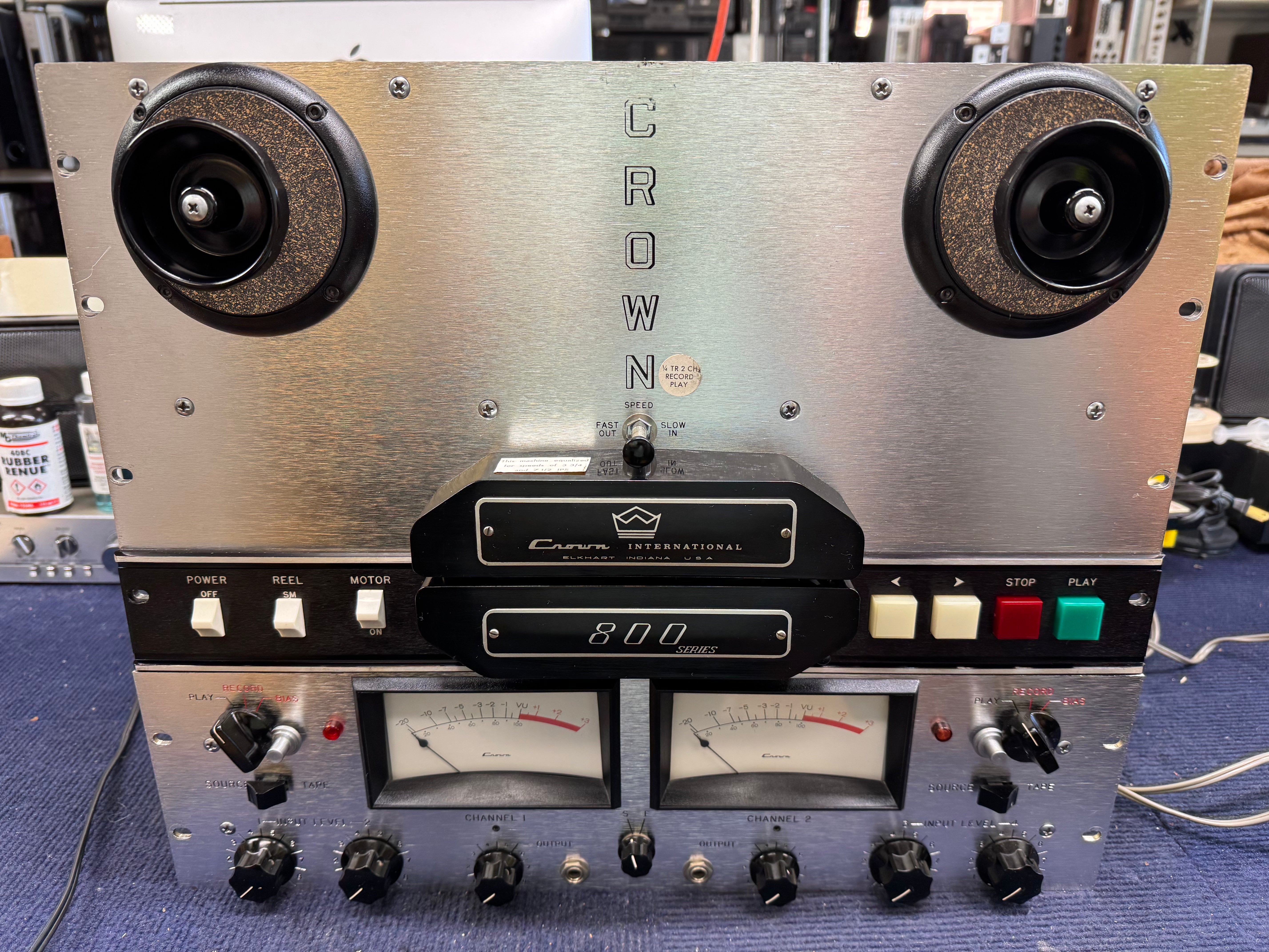 Crown 800 Series Model SX-824 * Reel to Reel Recorder – The