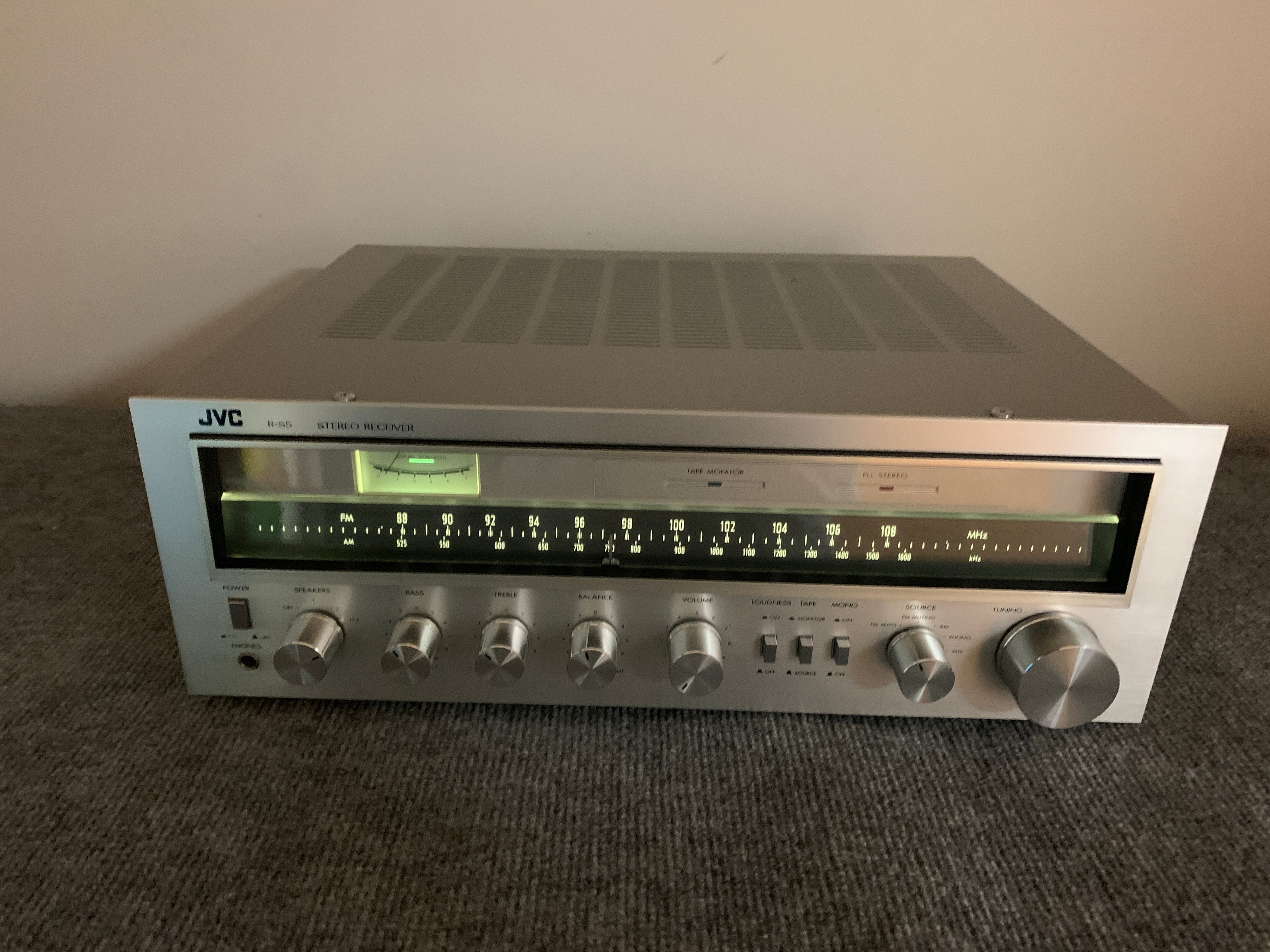 JVC R-S5 Stereo Receiver – The Turntable Store