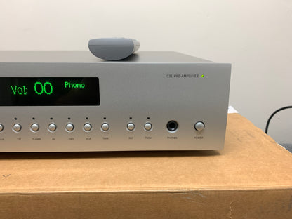 Arcam FMJ - C31 Stereo Preamplifier * Remote * Box
