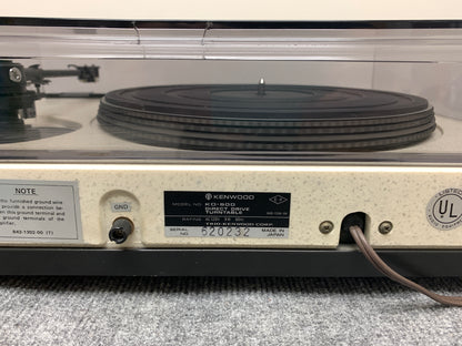 Kenwood KD-500 Turntable * AR Acoustic Research Tonearm * Shure M44 Cartridge * NEW Signal Cable