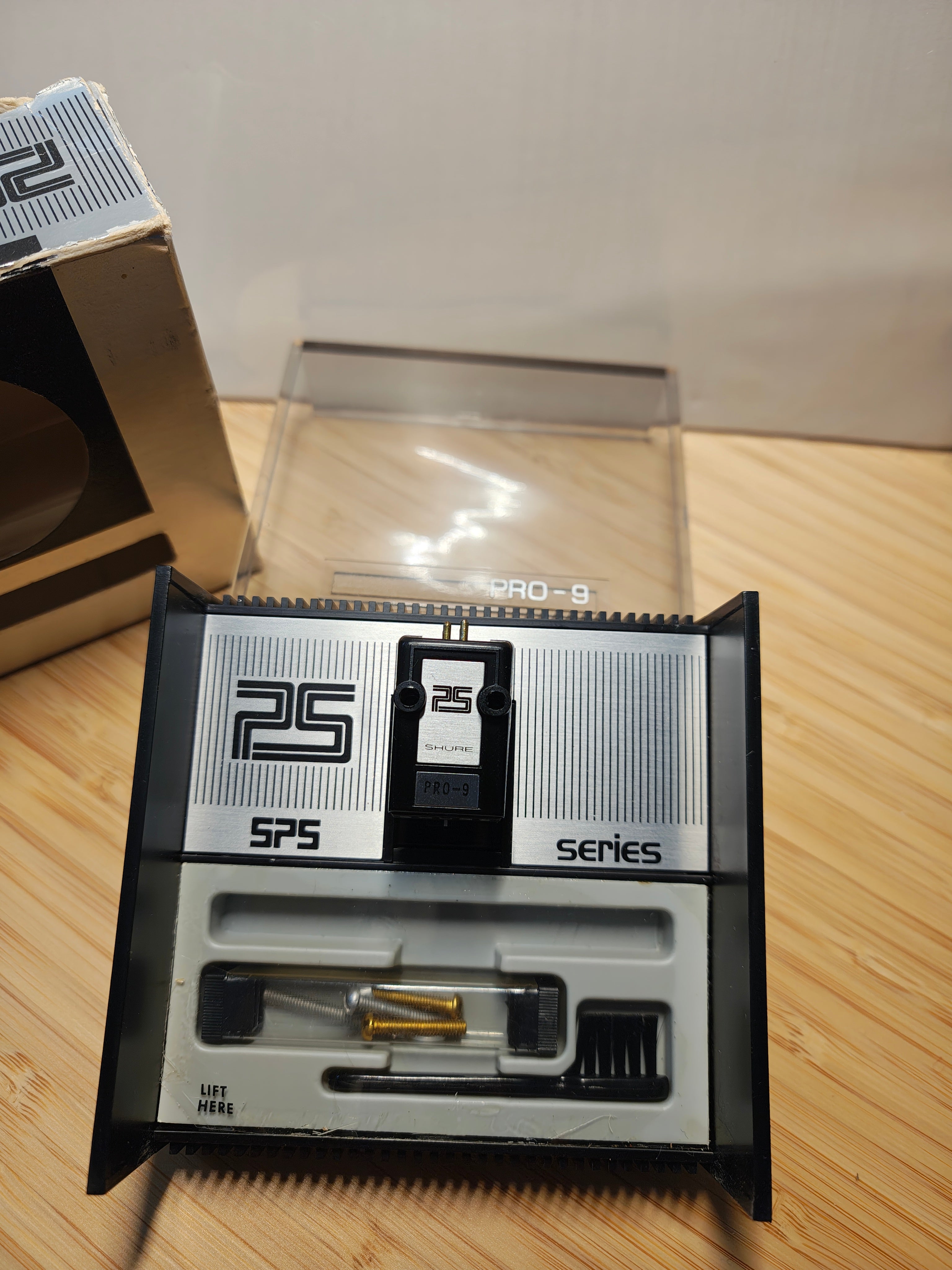 Shure SPS Pro 9 Phono Cartridge * NO Stylus * Box * Accessories * See Video and Pics