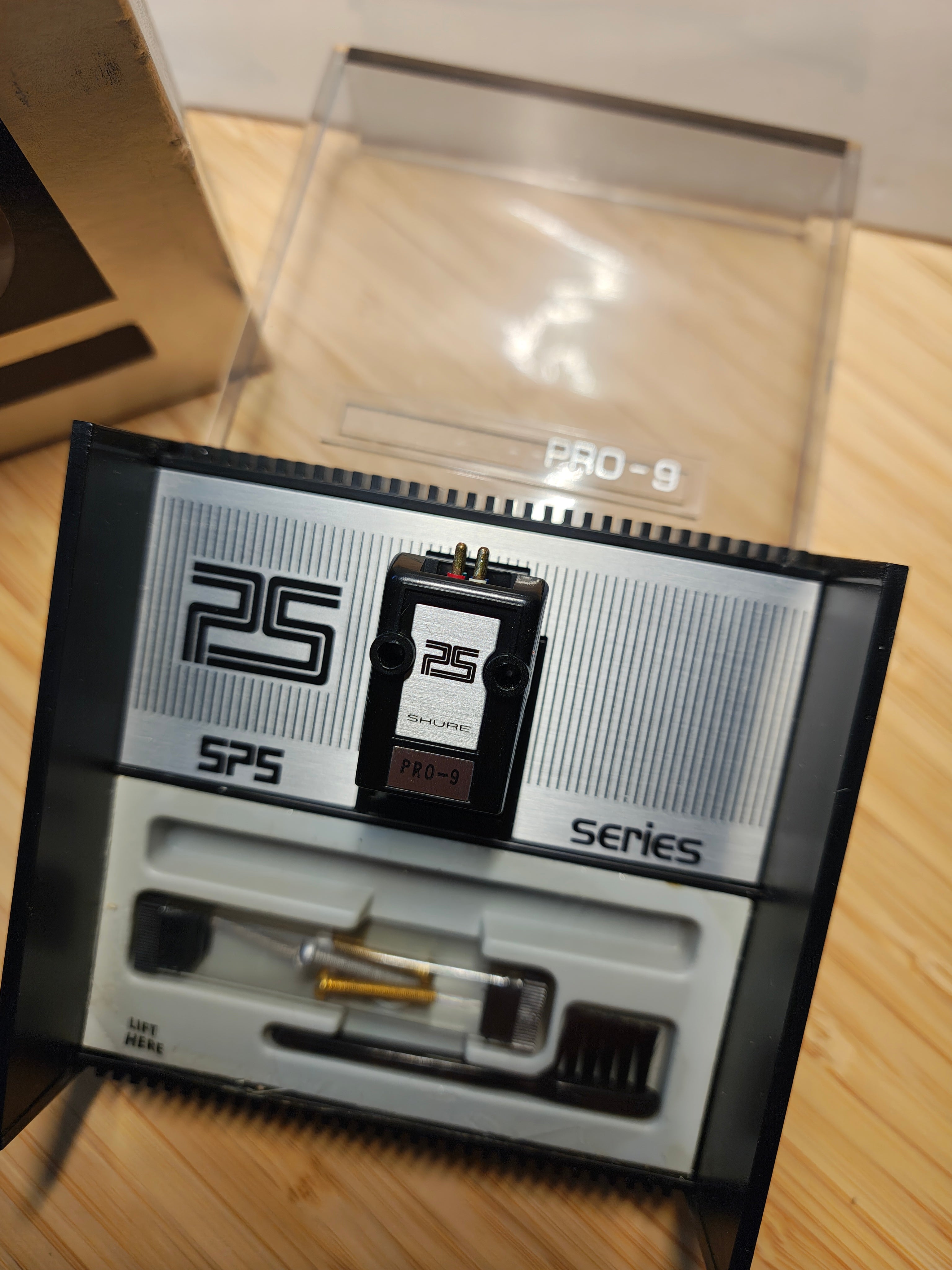 Shure SPS Pro 9 Phono Cartridge * NO Stylus * Box * Accessories * See Video and Pics