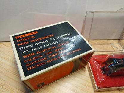 Shure M91ED-DL Stereo Phono Cartridge and Head Assembly for DUAL 1200 Series Turntables * Possibly NOS * See Video & Pics