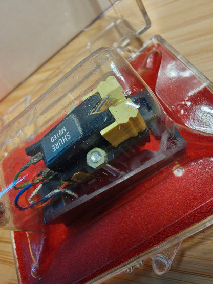 Shure M91ED-DL Stereo Phono Cartridge and Head Assembly for DUAL 1200 Series Turntables * Possibly NOS * See Video & Pics