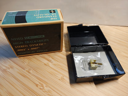 Shure N91ED Stereo Elliptical Stylus * Possibly NOS * See Video