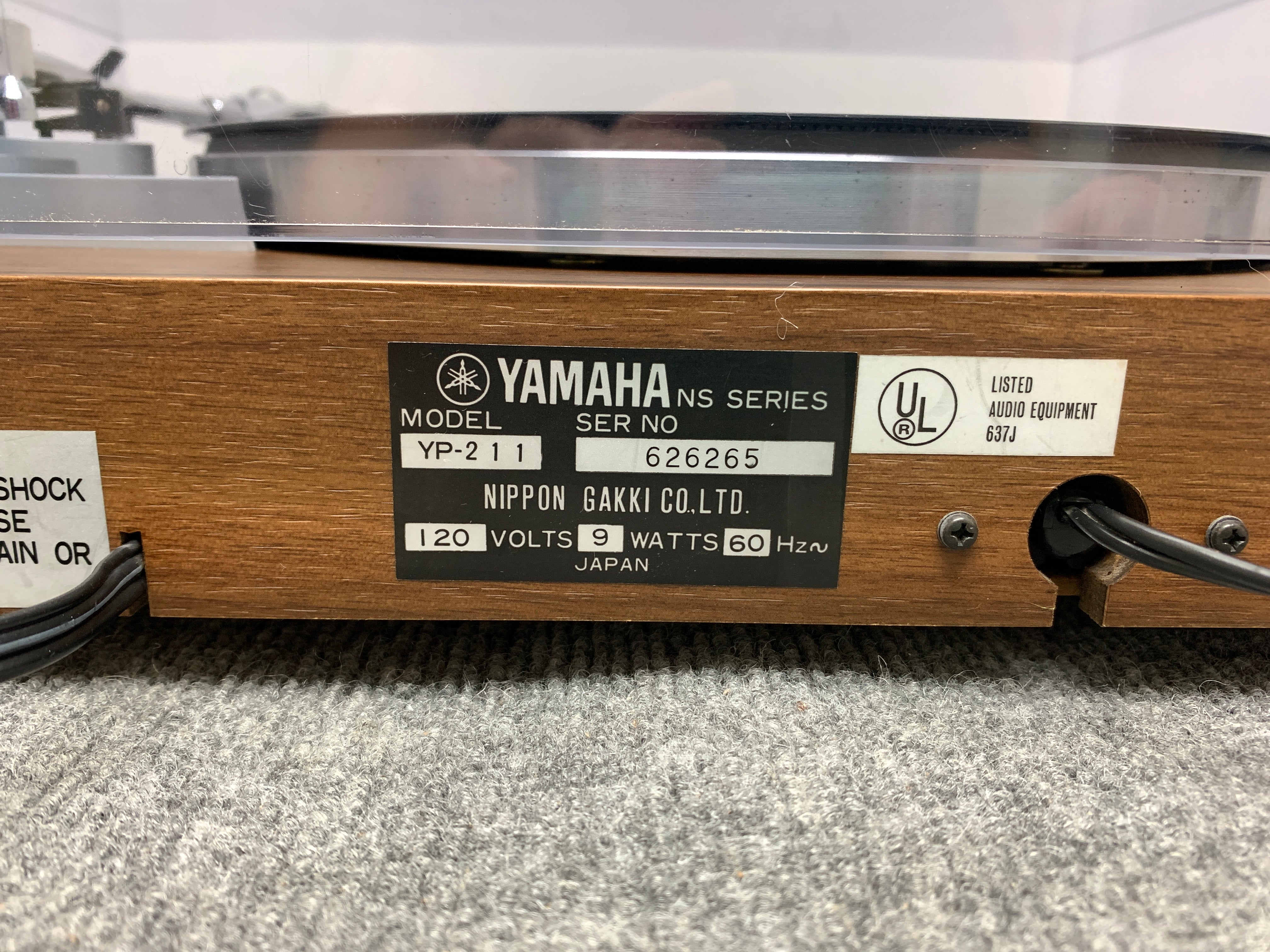 Yamaha YP-211 Turntable – The Turntable Store
