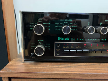 McIntosh C33 Stereo Preamplifier