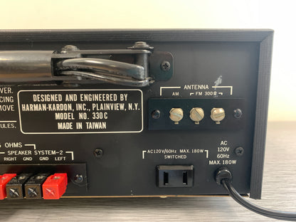 Harman Kardon 330C - AM/FM Stereo Solid State Receiver (1974-76)