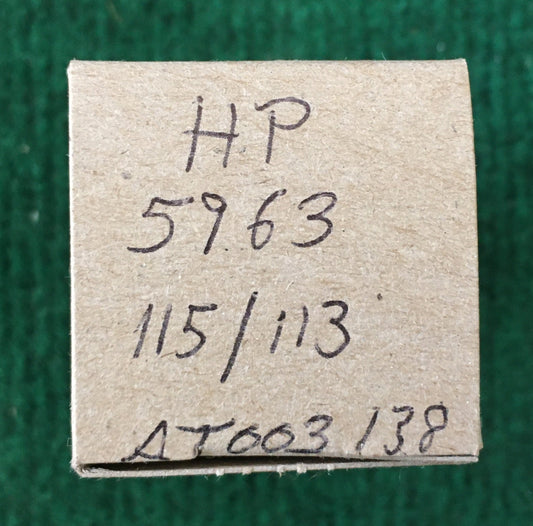 HP * 5963 Tube * Tested 113/115