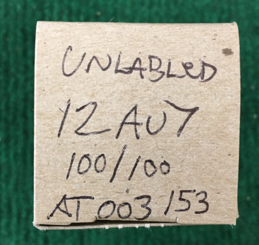 Unlabled * 12AU7 Tube * Tested 100/100
