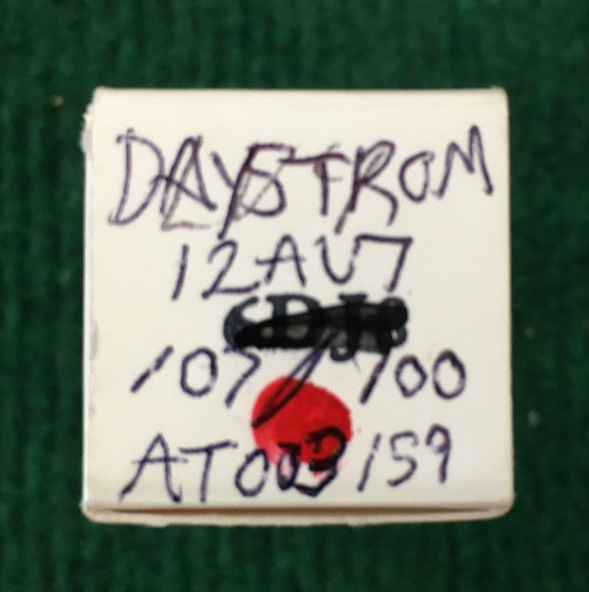 Daystrom * 12AU7 Tube * Tested 107/100