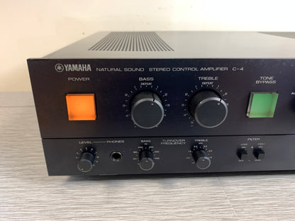 Yamaha C-4  Natural Sound Stereo PreAmplifier (1979-81)