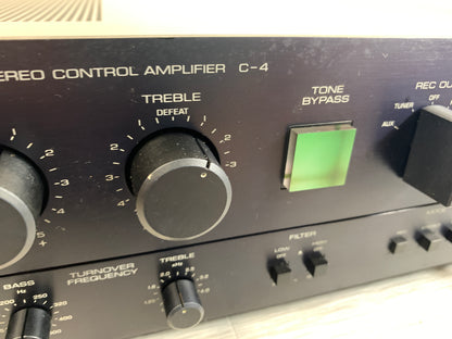 Yamaha C-4  Natural Sound Stereo PreAmplifier (1979-81)