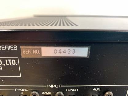 Yamaha C-4  Natural Sound Stereo PreAmplifier (1979-81)