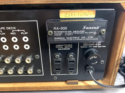 Sansui RA-500  Reverberation Amplifier (1971-86)