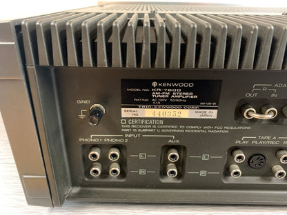 Kenwood KR-7600 Stereo receiver