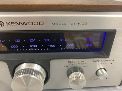 Kenwood KR-1400 Stereo Receiver * 10W RMS * 1974