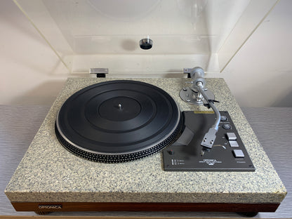 Optonica RP-3636 MKII Direct Drive Turntable * Granite & Wood Plinth *