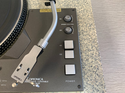 Optonica RP-3636 MKII Direct Drive Turntable * Granite & Wood Plinth *