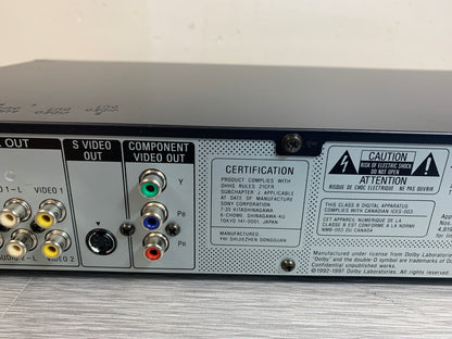 Sony DVP-NS300 DVD/CD Player * Remote Control