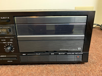 Kenwood KX-67W Double Cassette Deck