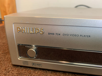 Philips DVD 724 Single cd/dvd Player
