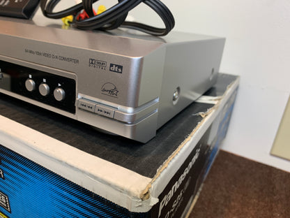 Panasonic DVD-S25 CD/DVD Single Player * Remote * Box