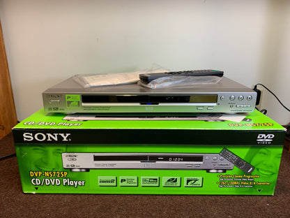 Sony DVP-NS725P CD/DVD Player * Remote * Box