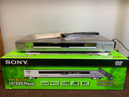 Sony DVP-NS725P CD/DVD Player * Remote * Box