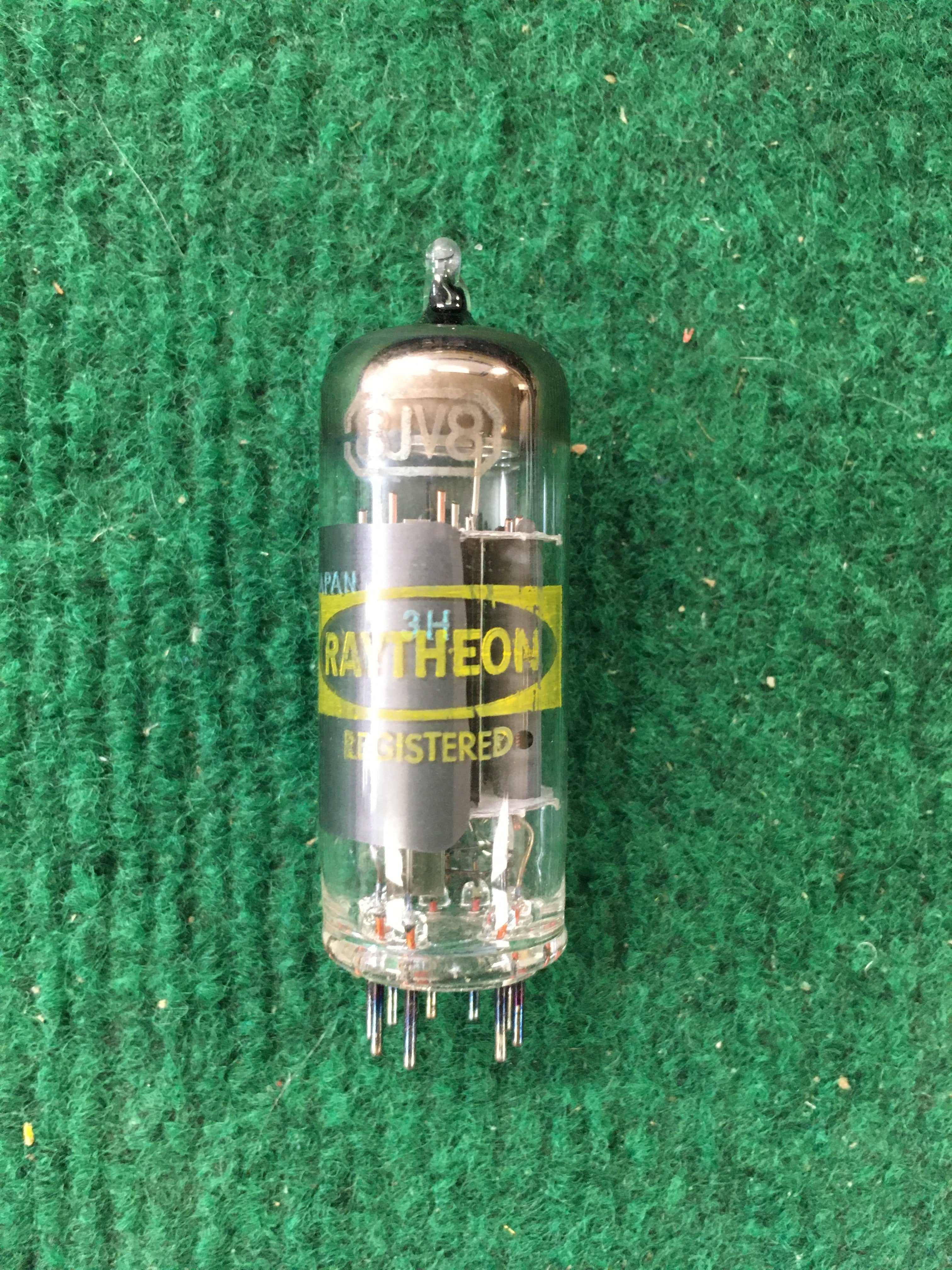 Raytheon 8JV8 Vacuum Tube * Tested 95/90%