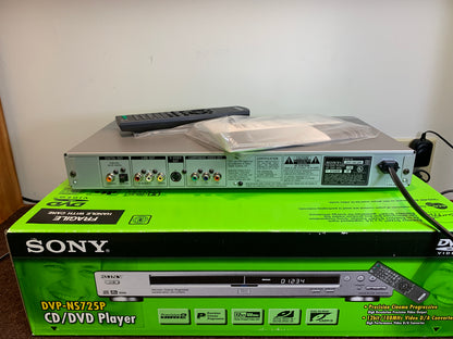 Sony DVP-NS725P CD/DVD Player * Remote * Box
