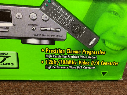 Sony DVP-NS725P CD/DVD Player * Remote * Box