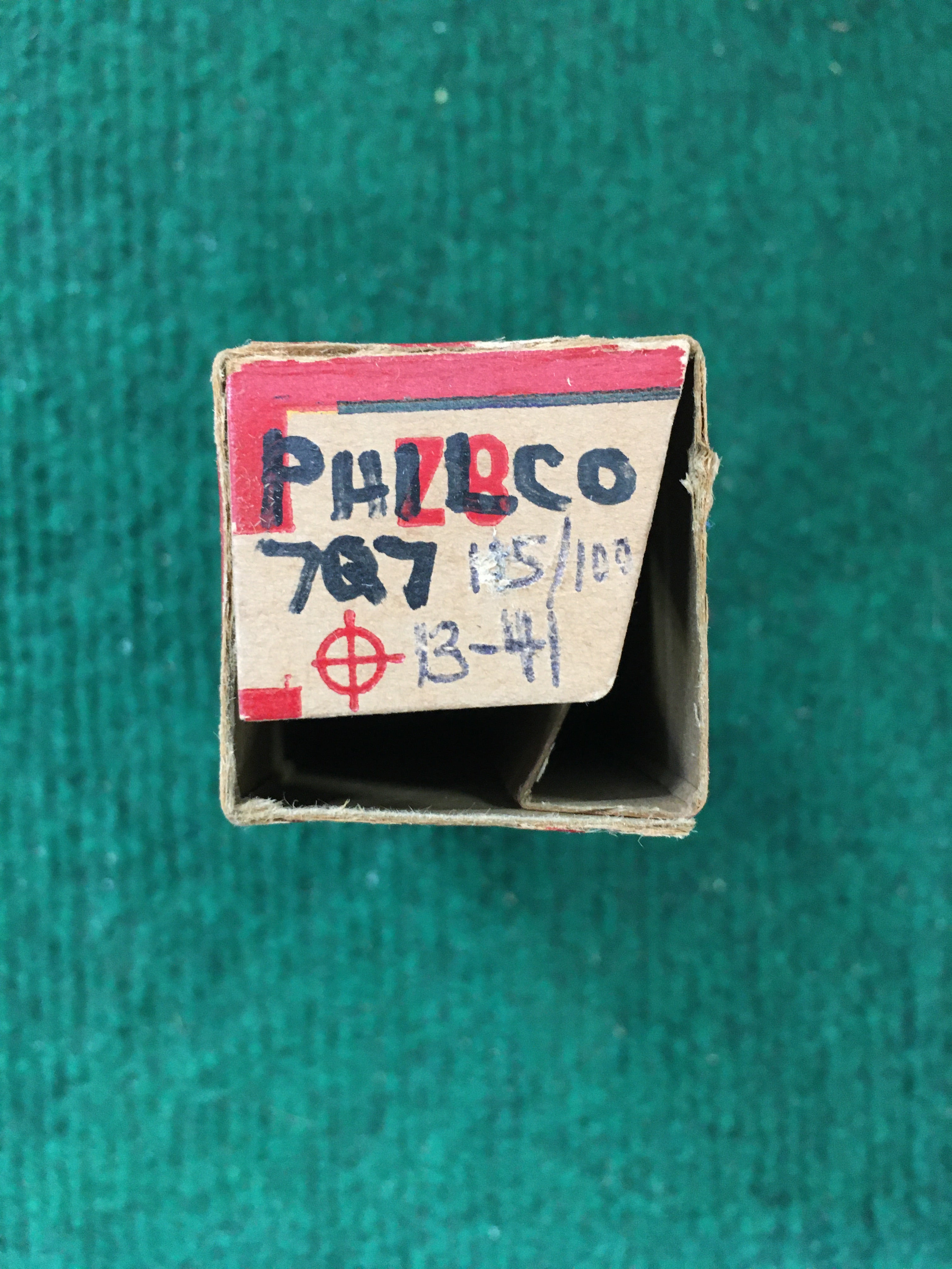Philco 7Q7 Vacuum Tube * Tested 115/100%