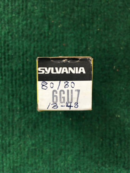 Sylvania 6GU7 Vacuum Tube * Tested 80/80%