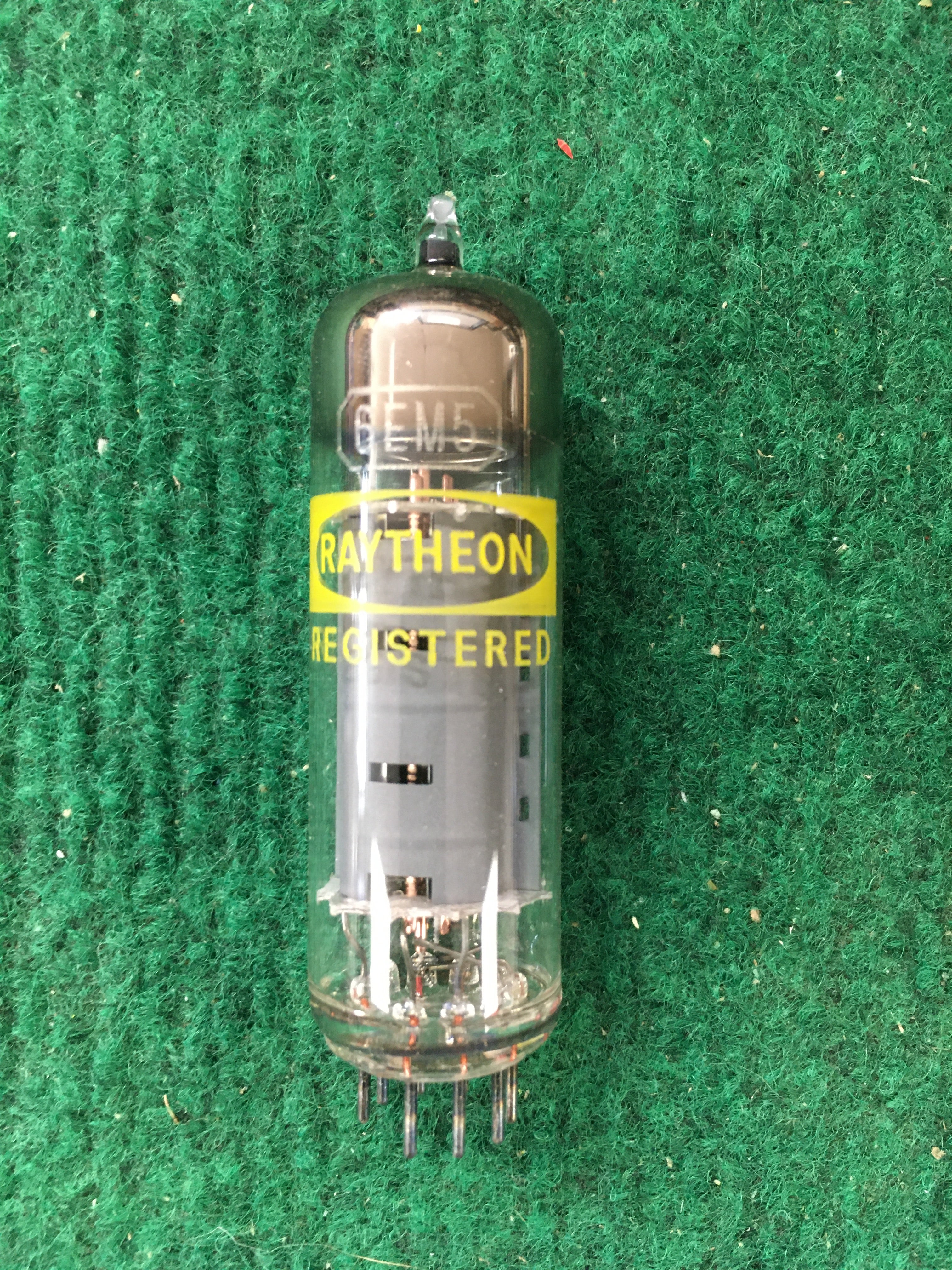 Raytheon 6EM5 Vacuum Tube * Tested 85%
